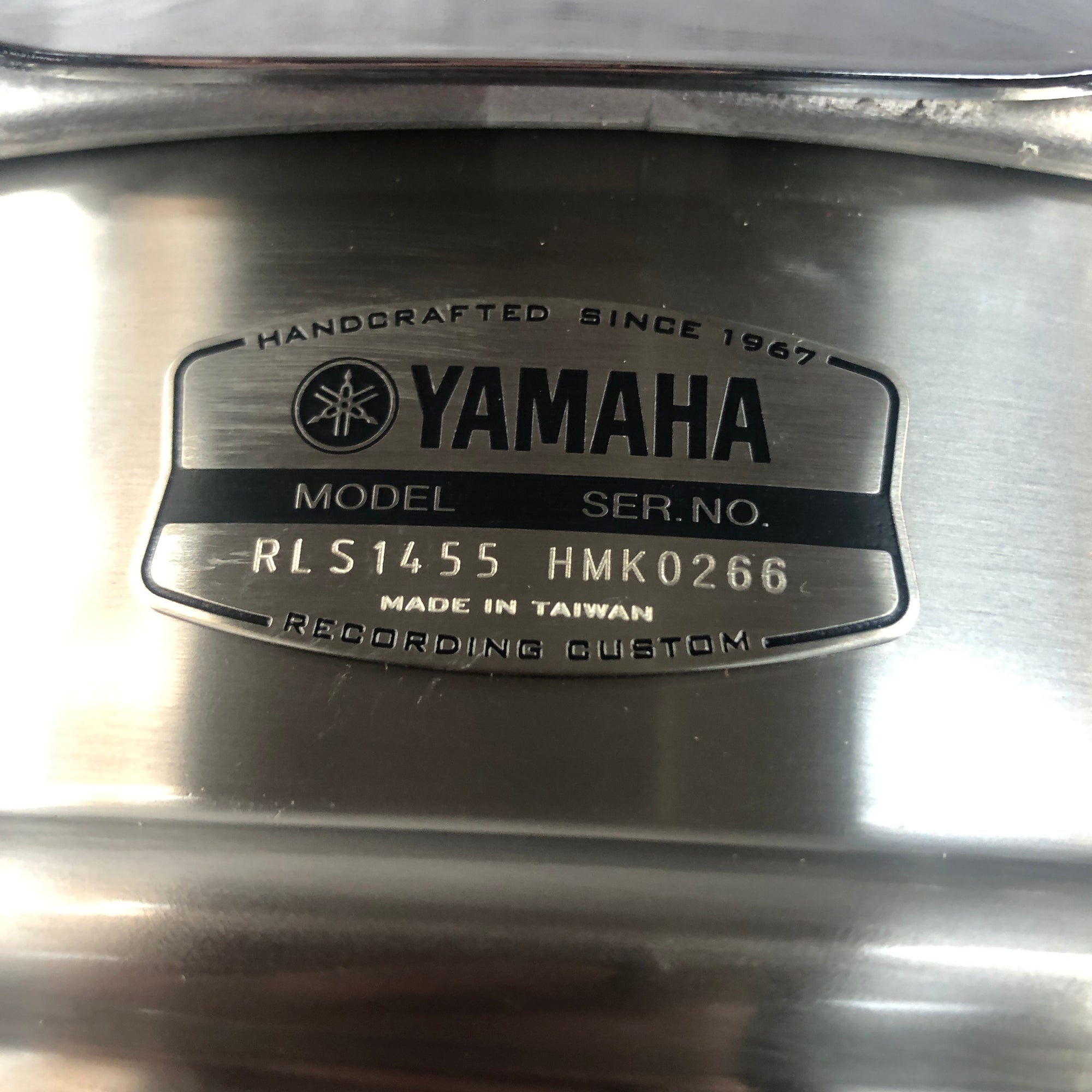 YAMAHA RLS1455 [Recording Custom Stainless Steel 14×5.5] - ドラム