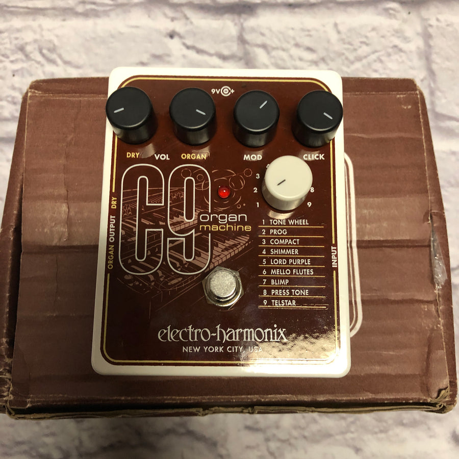 Electro Harmonix C9 Organ Machine Effects Pedal