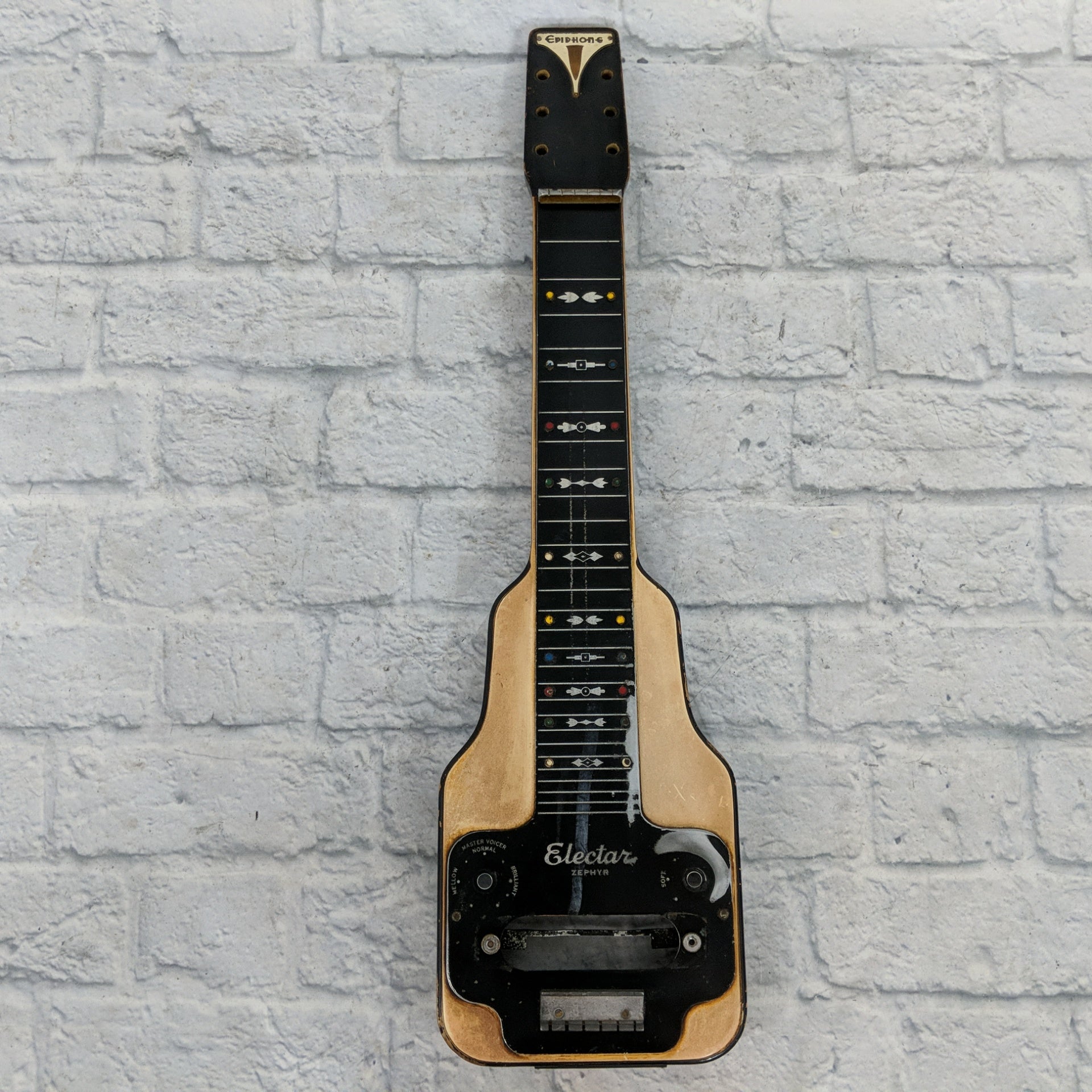 Vintage 1940s Epiphone Electar Zephyr Lap Steel Guitar As Is