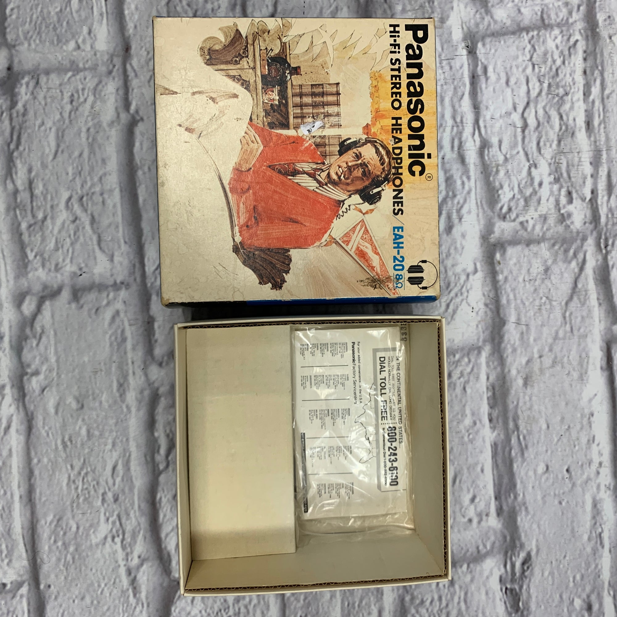 Vintage Panasonic EAH-20 Headphones