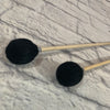 Innovative Percussion IP2003 James Ancona Series Medium Marimba Mallets - Black Yarn - Birch