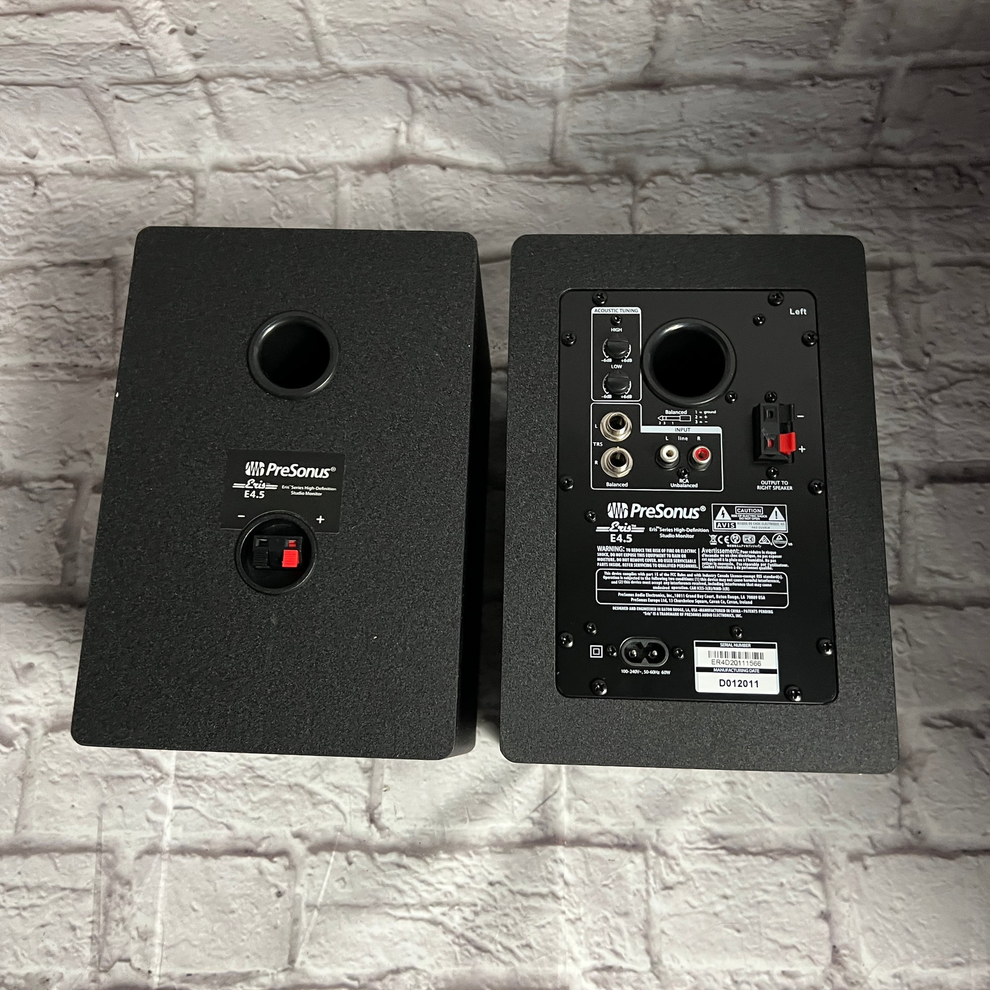 Presonus Eris E4.5 Studio Monitor Pair - Evolution Music Presonus Eris E4.5 Studio Monitor Pair - Evolution Music