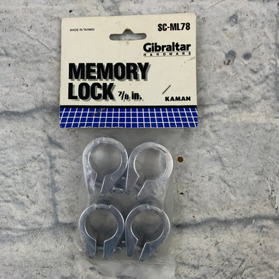 Gibraltar SC-ML78 7/8" Diameter Memory Locks - 4 Pack