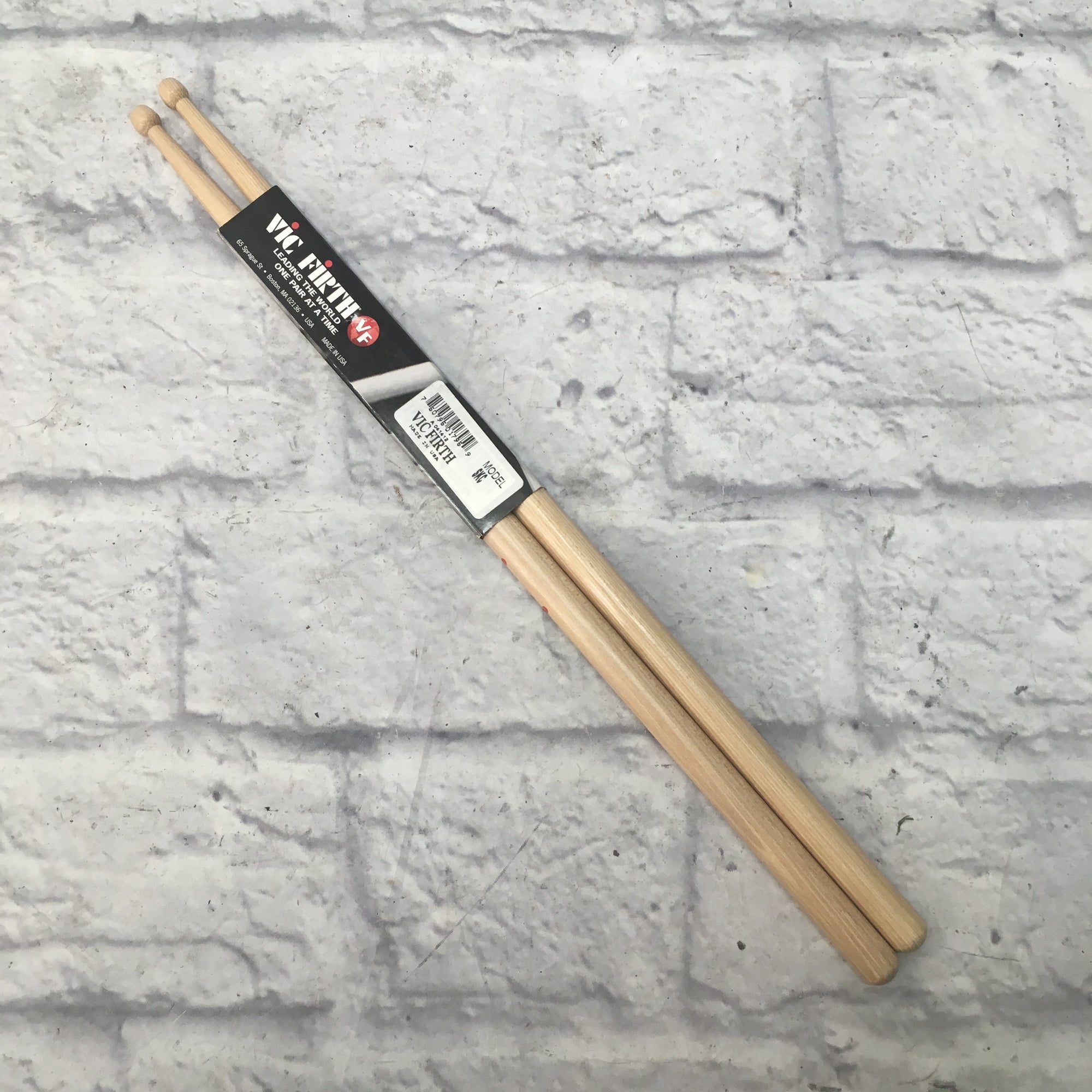 Vic Firth 5A Hickory eStick Wood Tip Drum Sticks