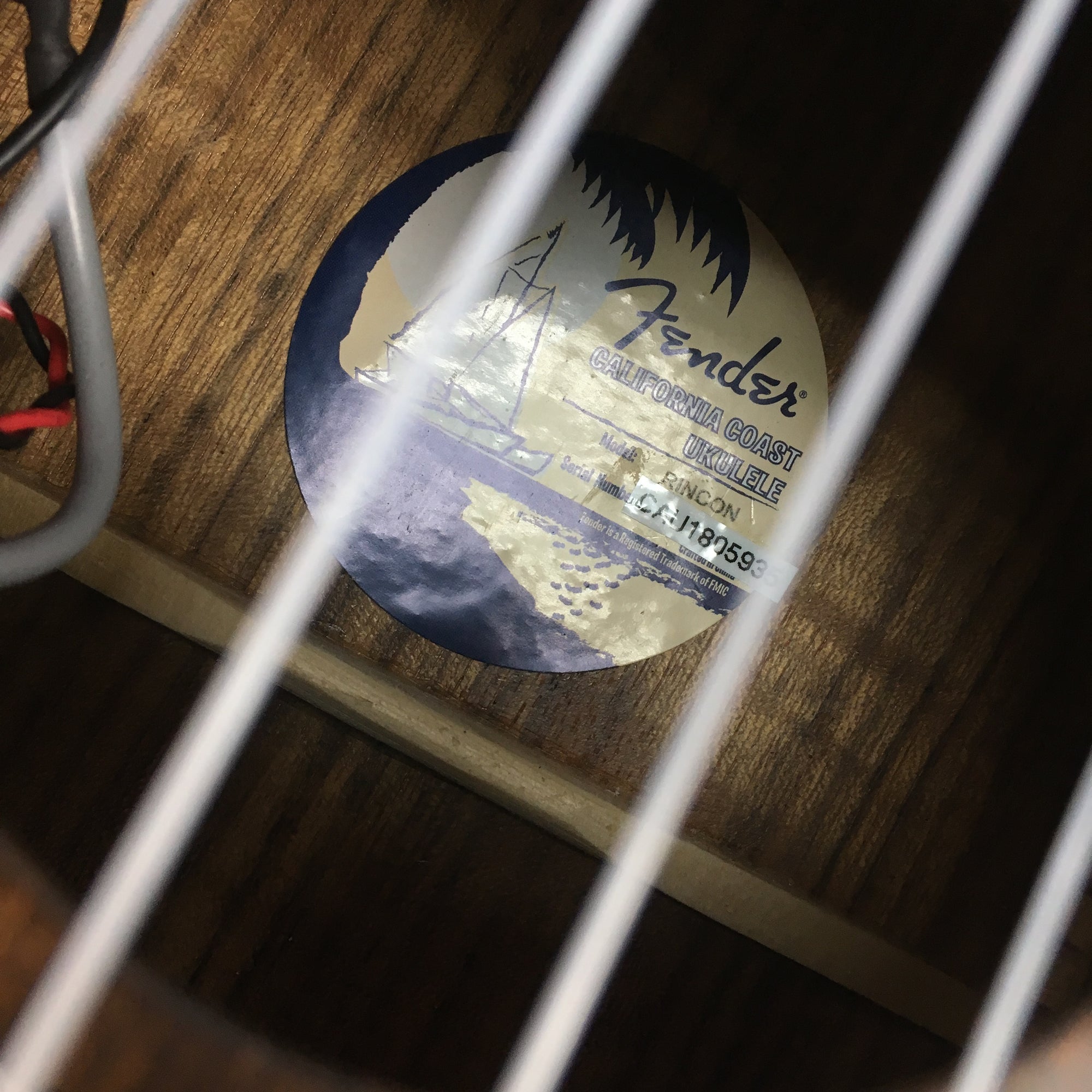 Fender California Coast Rincon Ukulele