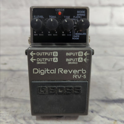 Boss Digital Reverb RV 5 Reverb Pedal