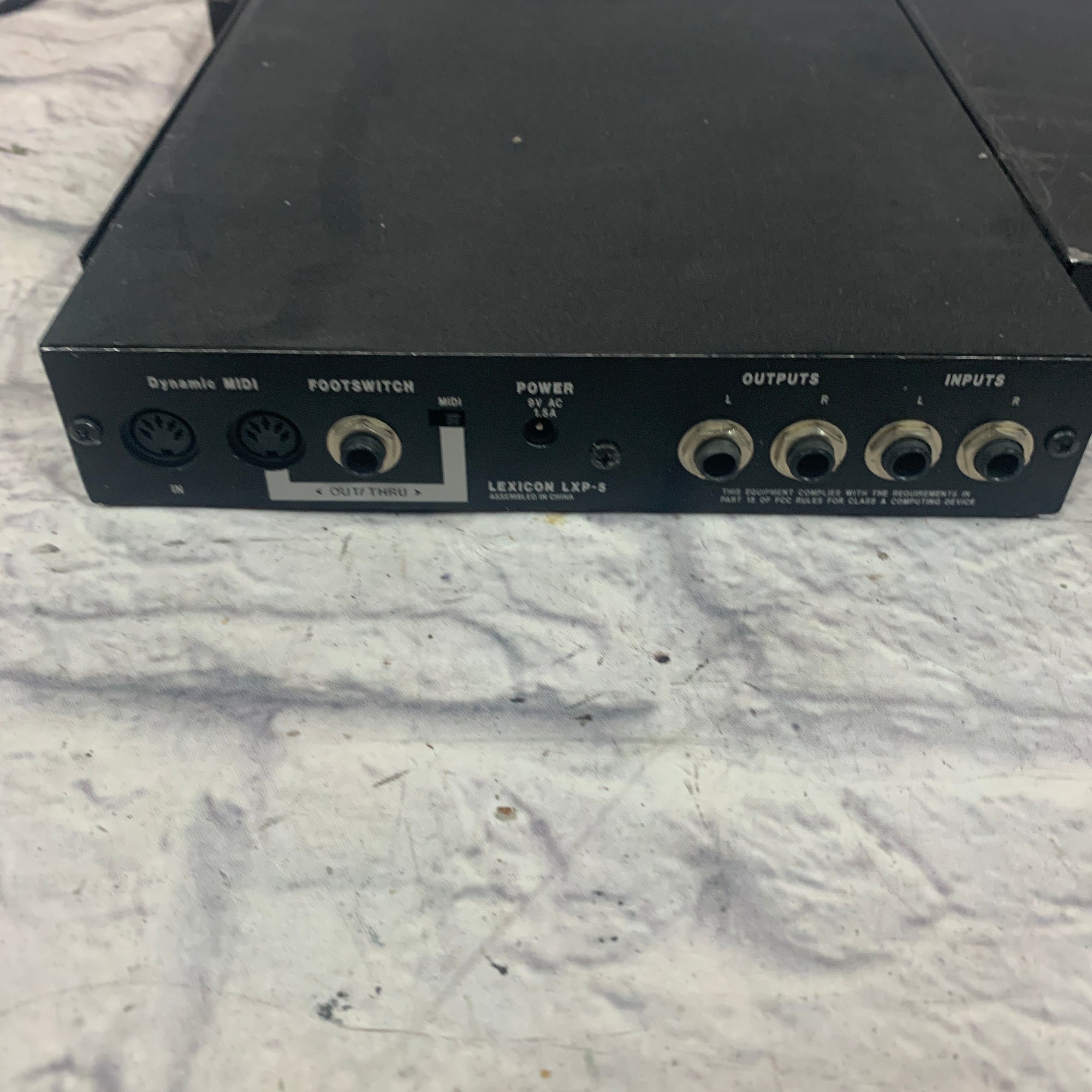 Lexicon LXP-1& LXP-5 rack unit.