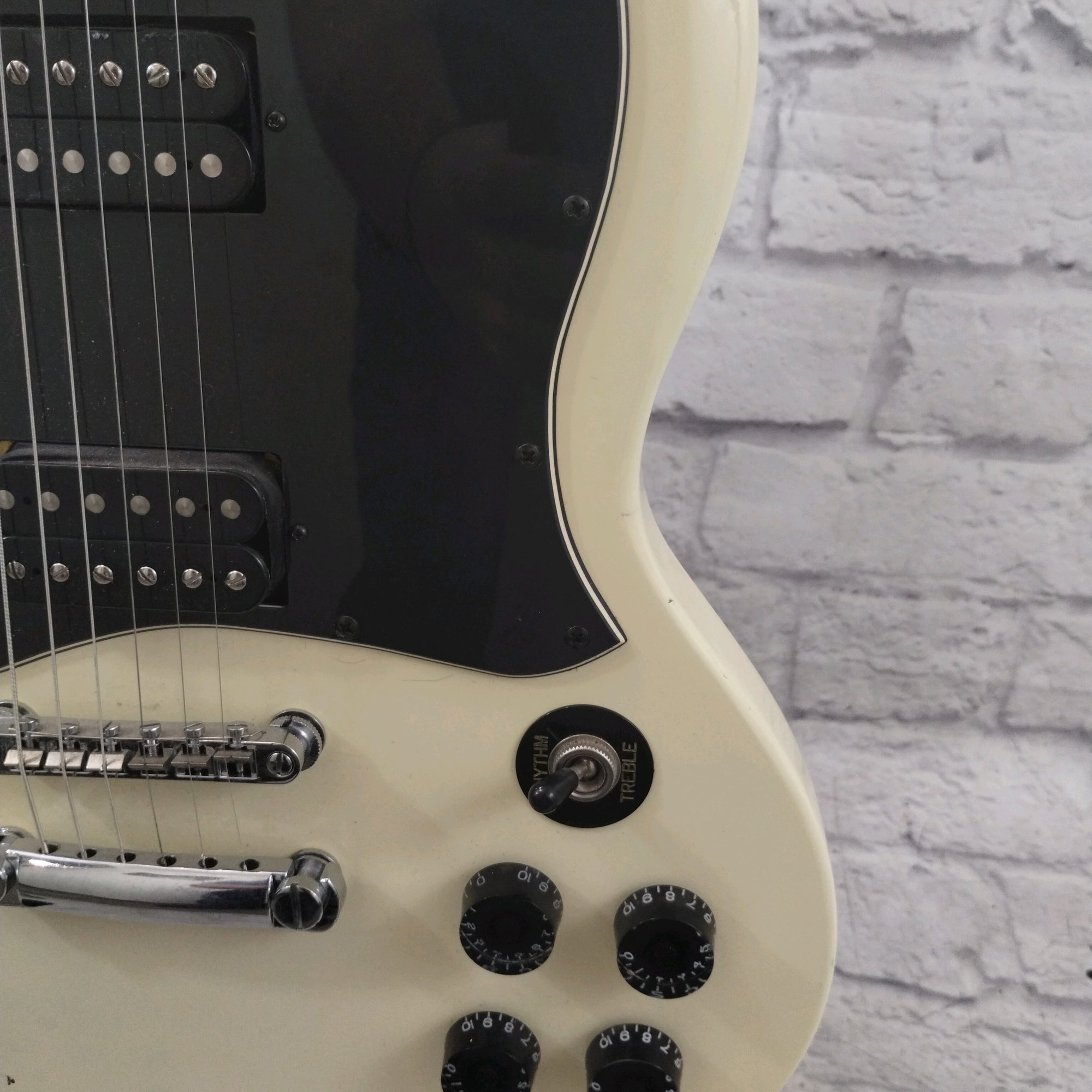 Epiphone MIK White SG