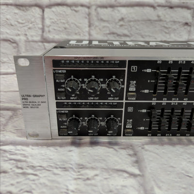 Behringer GEQ3102 Ultragraph Pro 31 Band Rack Equalizer