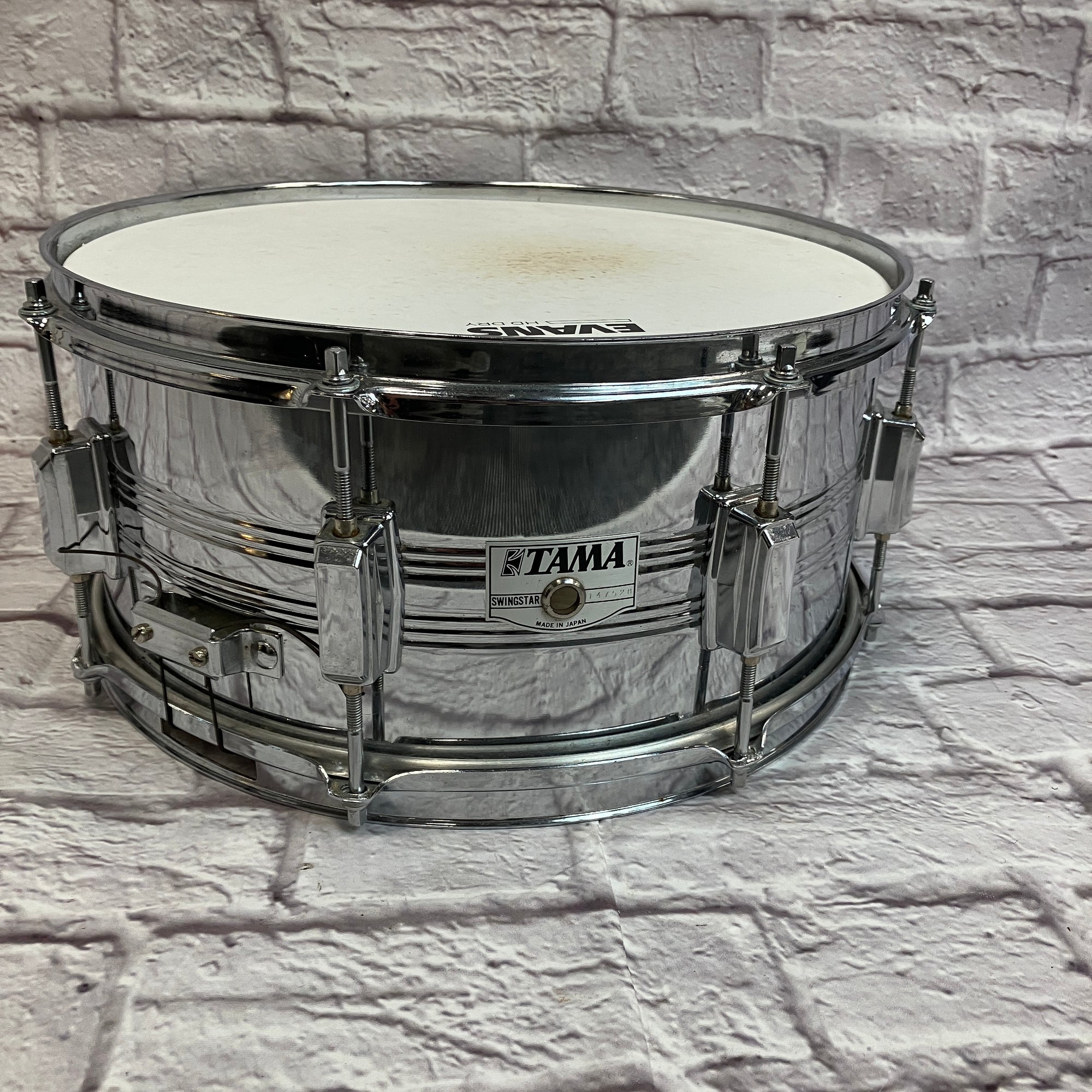 Tama 14 x 6.5 MIJ Chrome Snare Drum