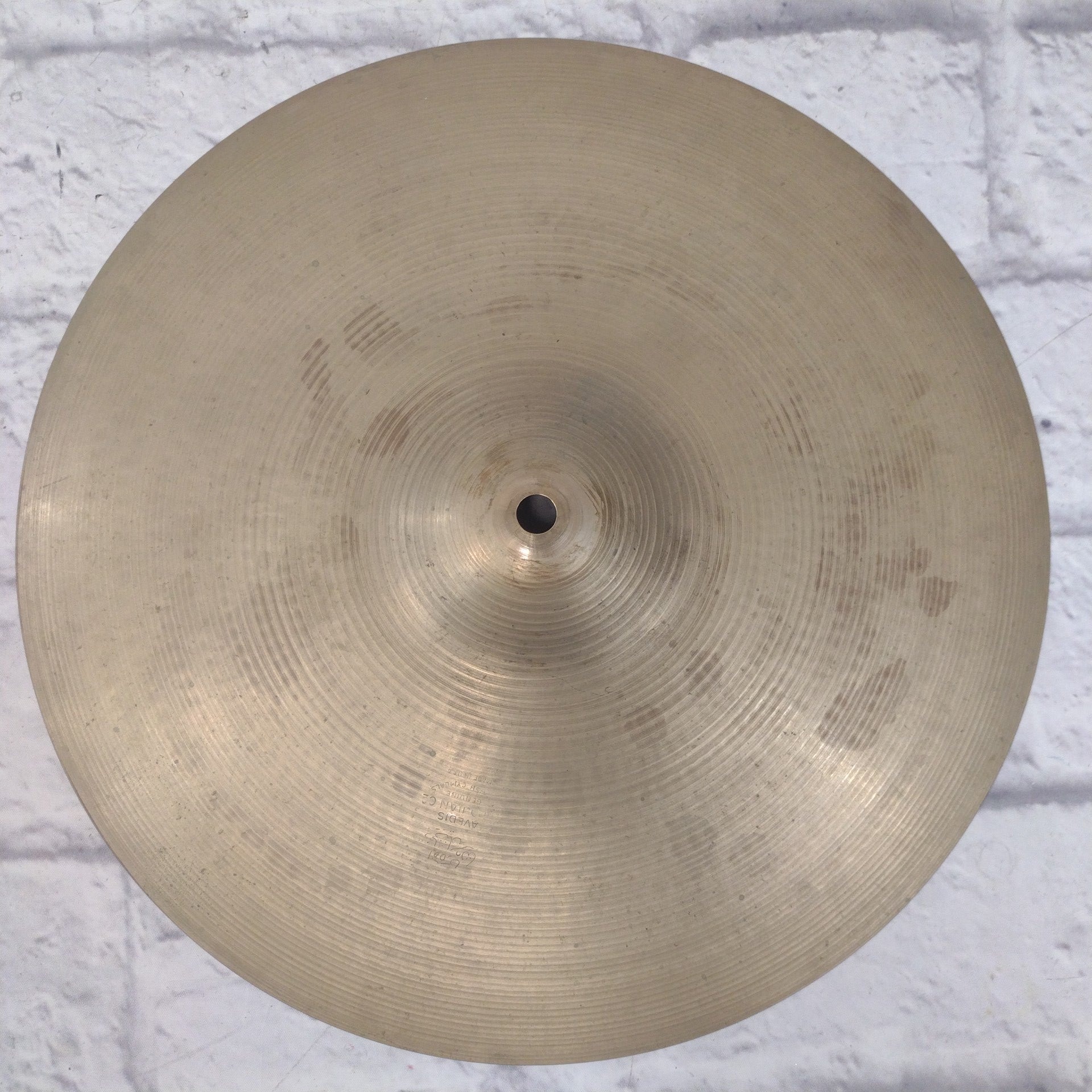 Zildjian Vintage 14 Hi Hat Cymbal Pair Late 60s
