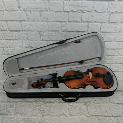 Mendini by Cecilio Full Size 4/4 Violin, Bow & Original Case in Great Ready to Play Condition