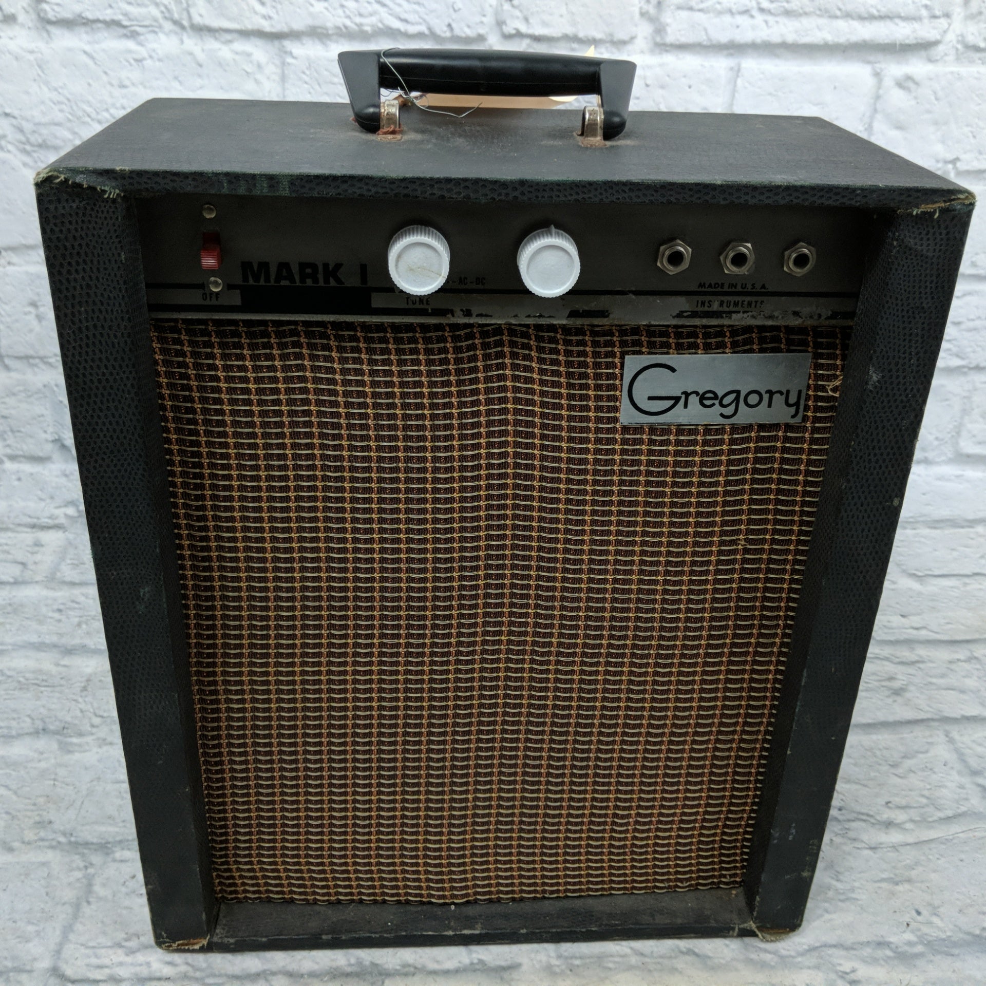 Vintage 1950s Gregory Mark I Tube Combo Amp