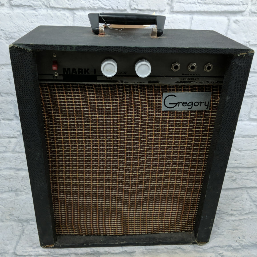 Vintage 1950s Gregory Mark I Tube Combo Amp