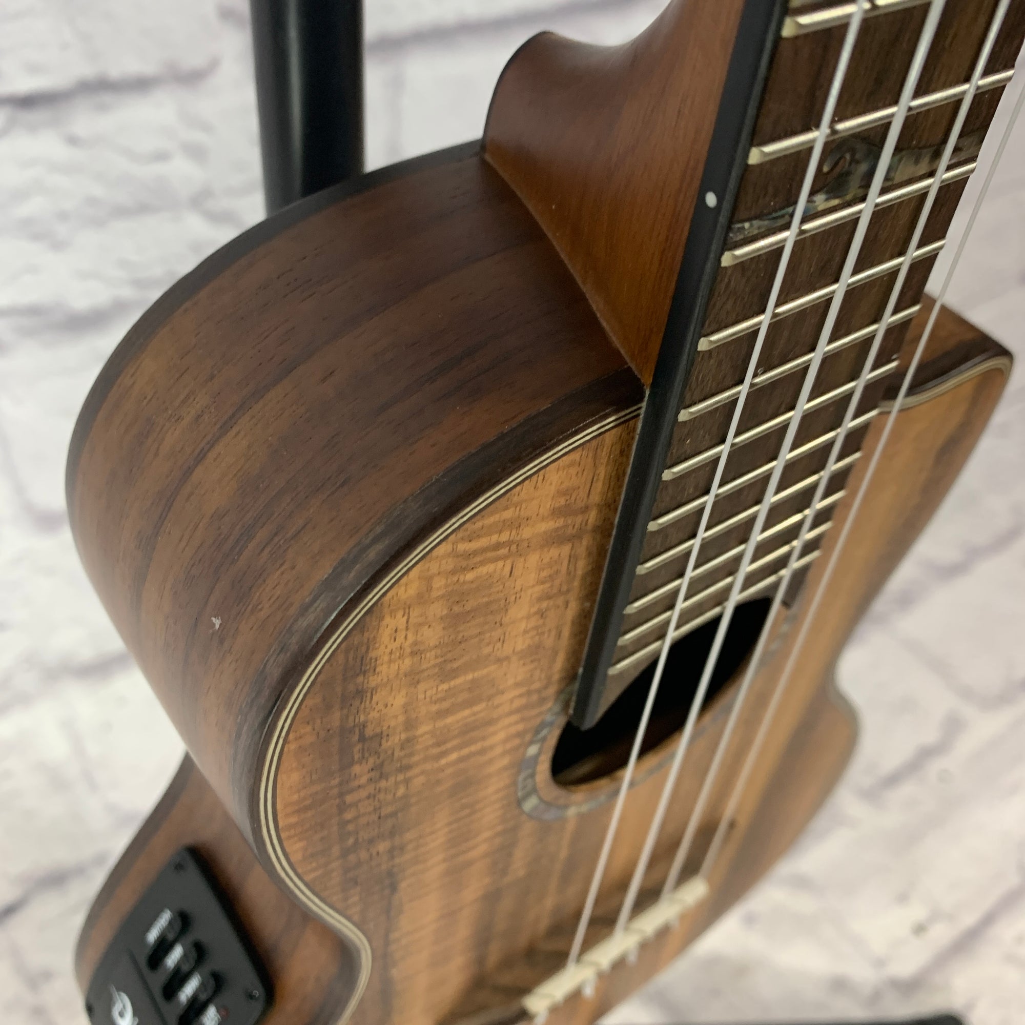 Luna HTC KOA Acoustic Electric Ukuleles