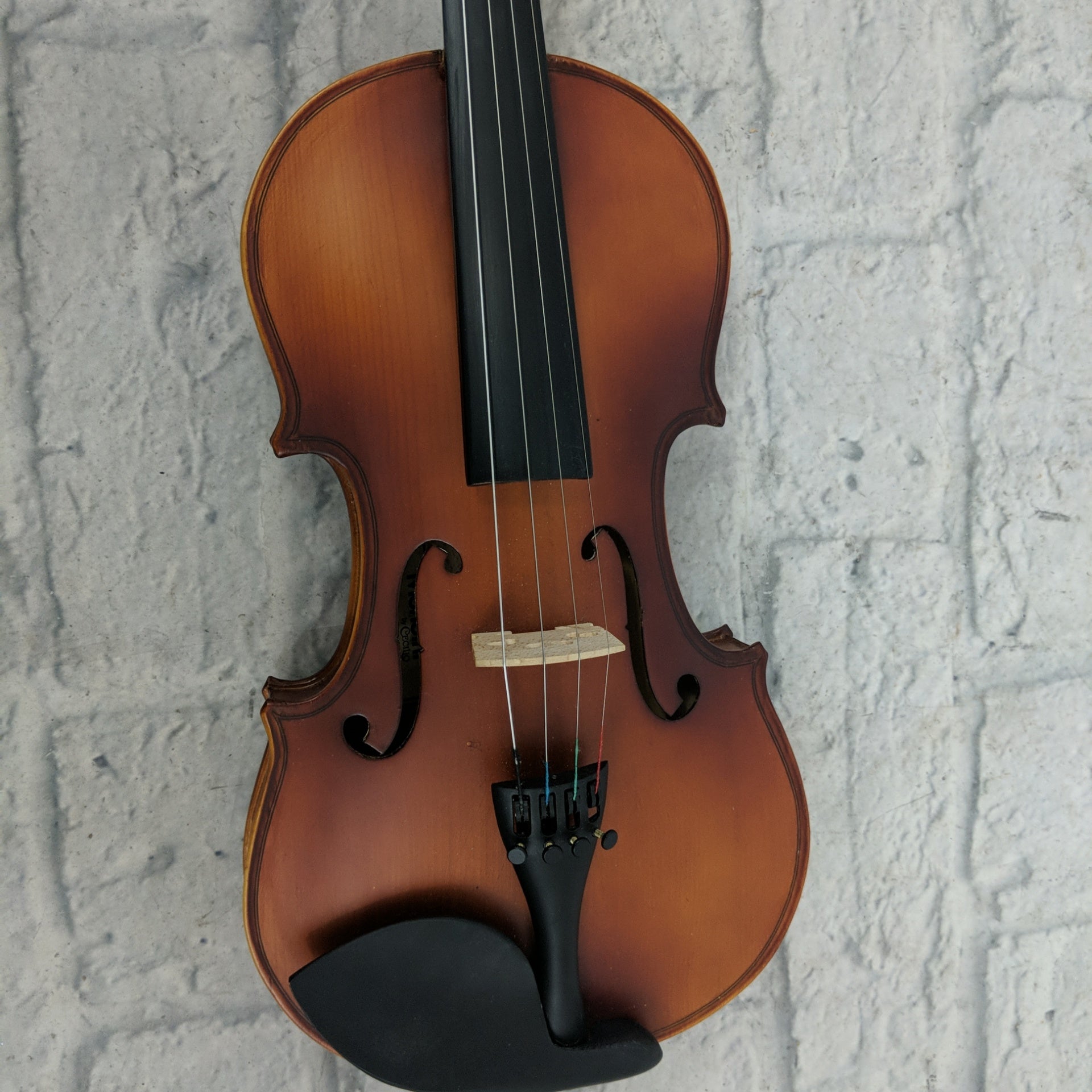Mendini by Cecilio Full Size 4/4 Violin, Bow & Original Case in Great Ready to Play Condition