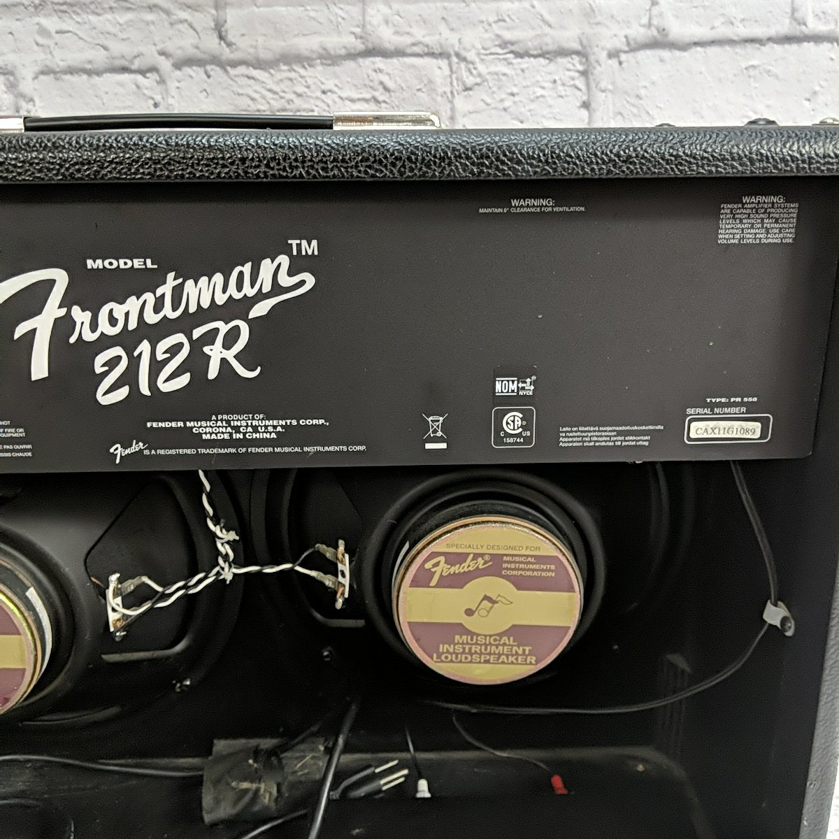 Fender FM212R 100 Watt 2x12 Guitar Combo Amp