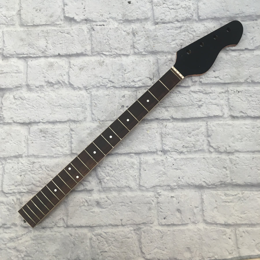 Vintage 1960s Short Scale Bass Guitar Neck (D) Rosewood Fretboard Made in Japan