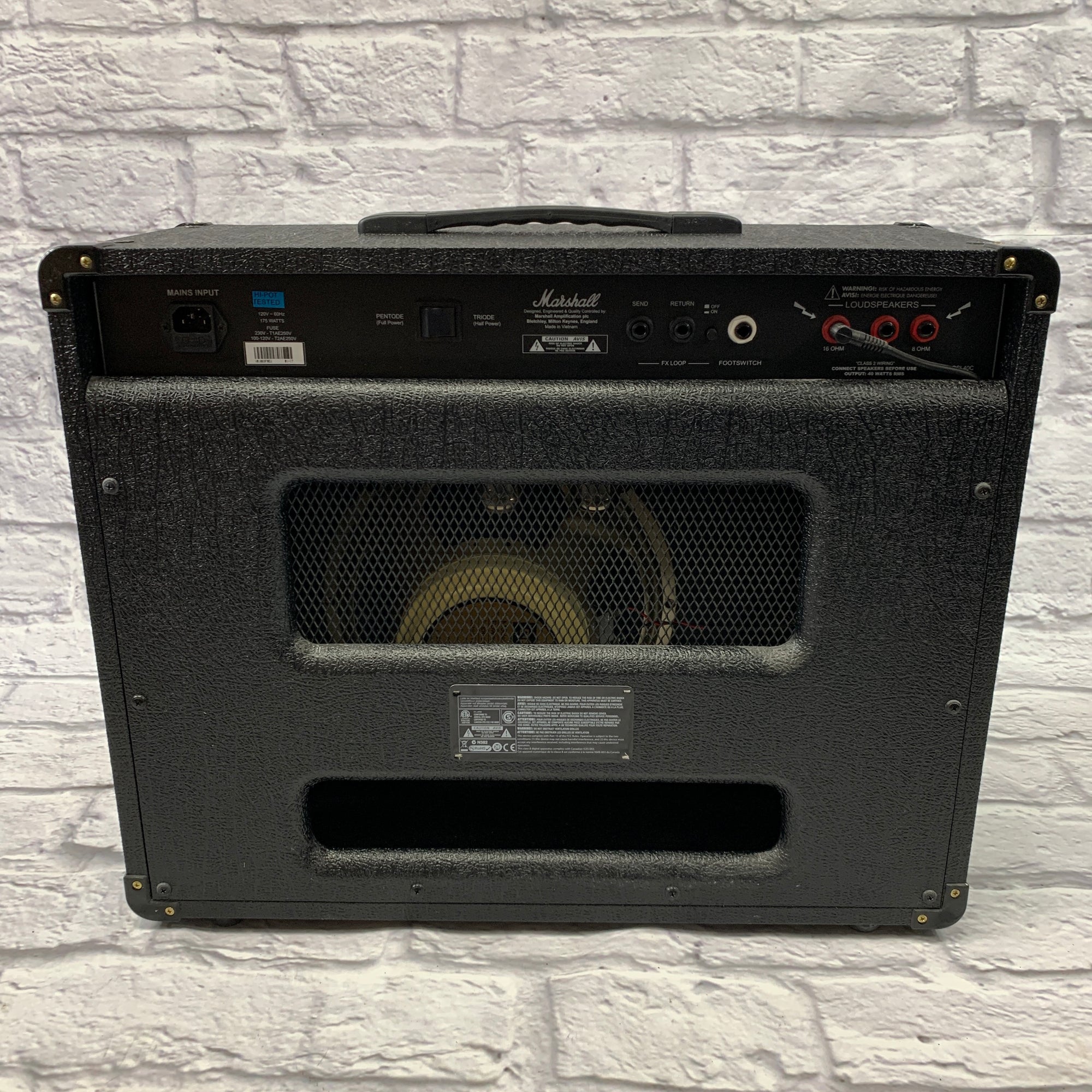 Marshall DSL40C 40-Watt 1x12 Tube Guitar Combo Amp w/ Celestion Creamback Upgrade