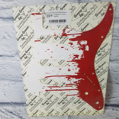 Pickguard for Strat - Psych Swirl w/Pickup Overlays