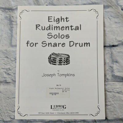 Eight Rudimental Solos for Snare Drum