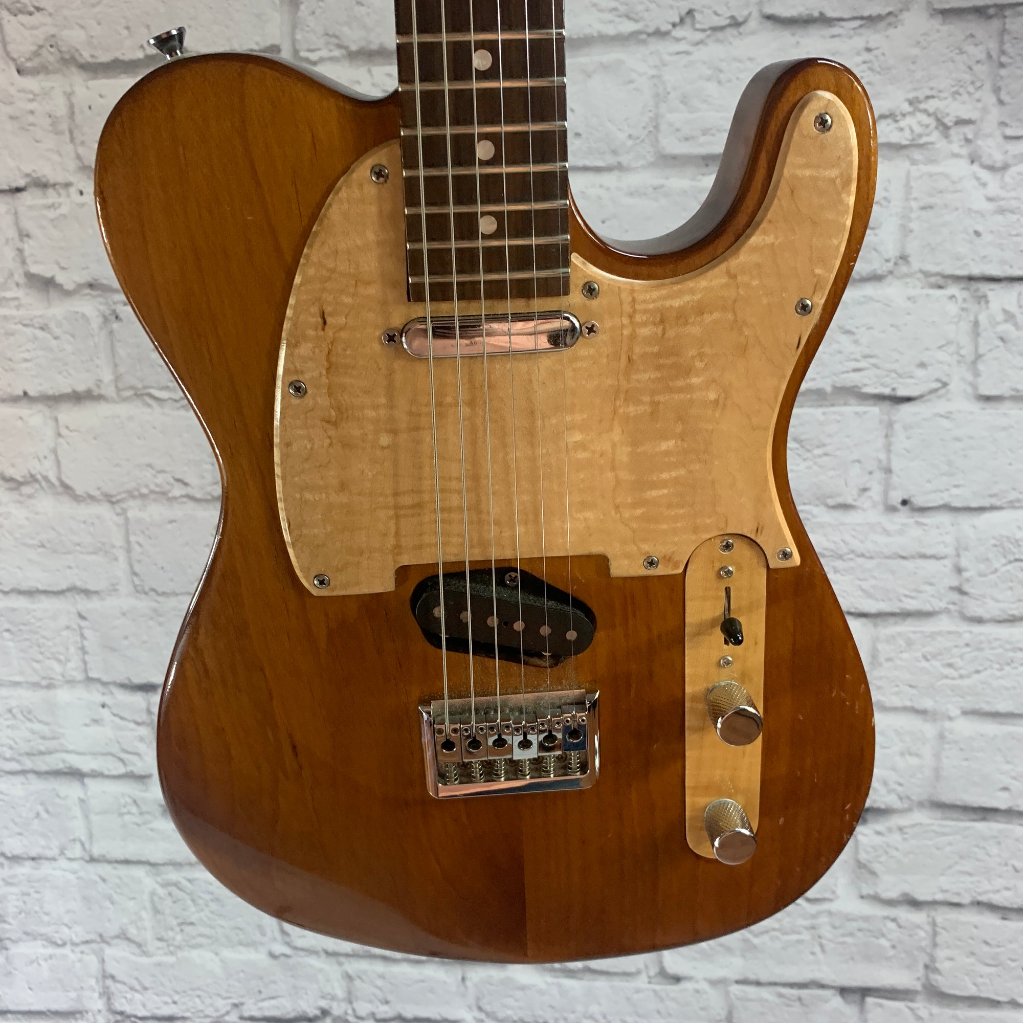Gatto Tele Style Electric Guitar Natural Finish
