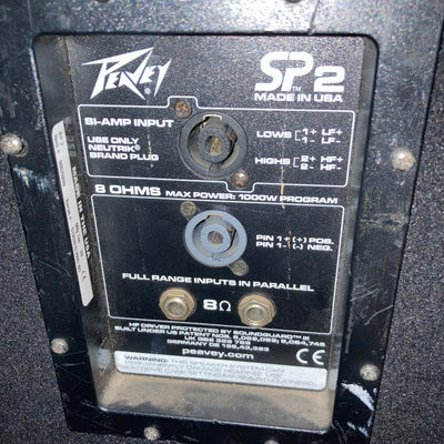 Peavey SP2 1000W Passive Speaker Pair