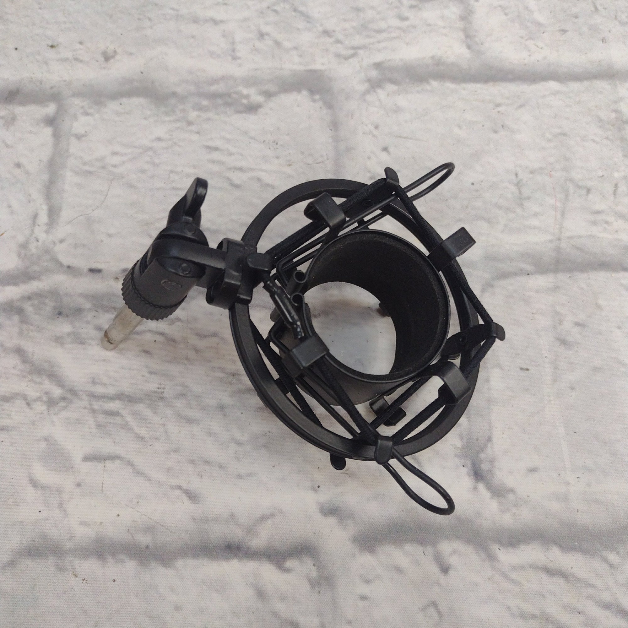 Unknown Condenser Microphone with Shock Mount and Flex Arm Stand
