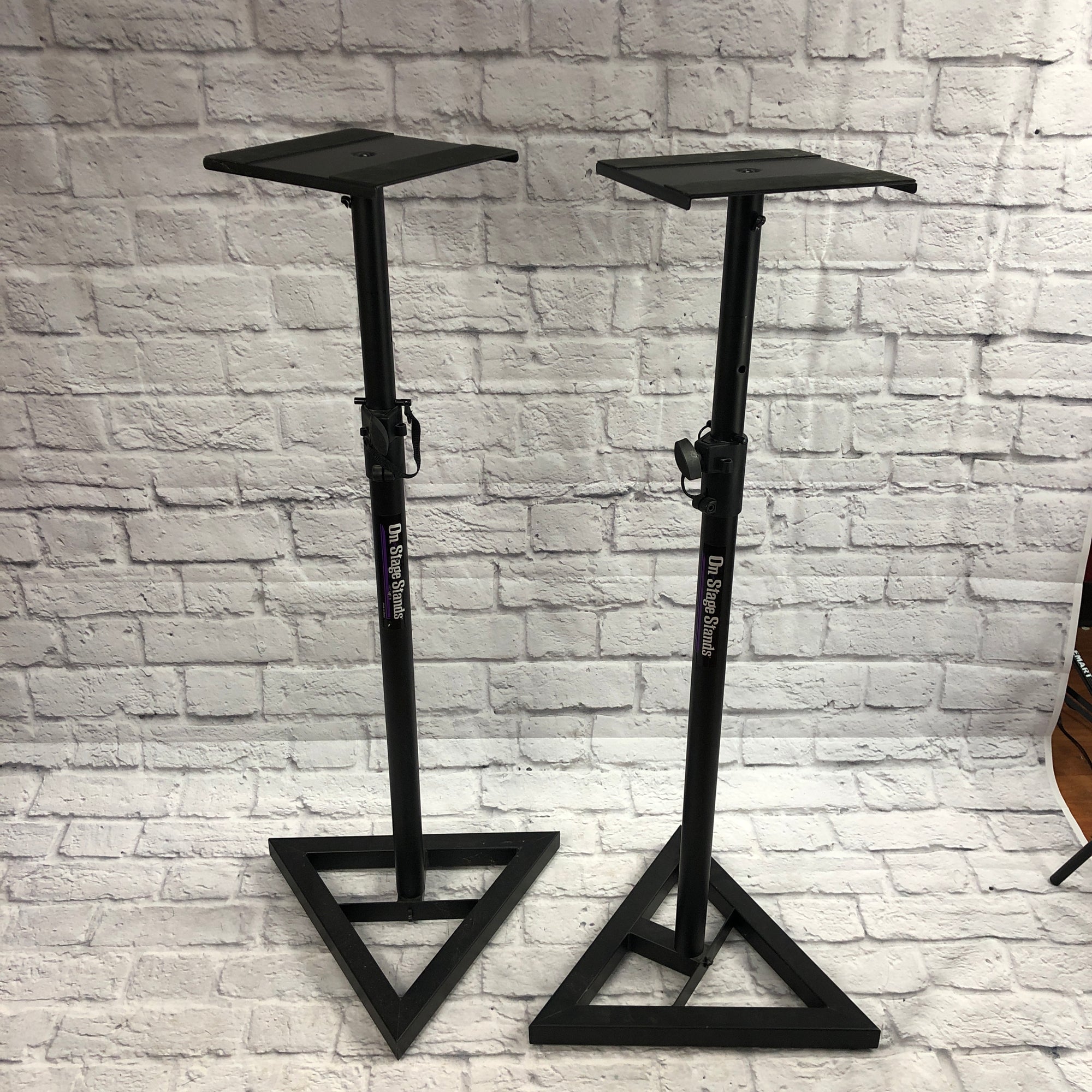 On-Stage Monitor Stand Pair