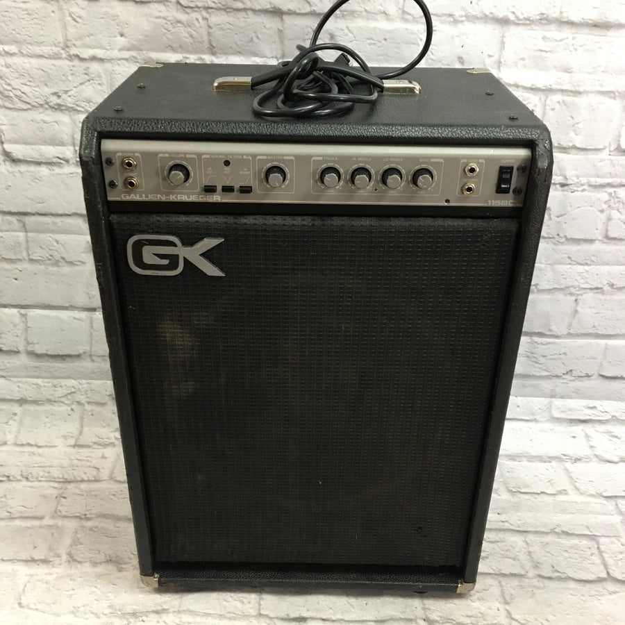 Vintage Rare Gallien Krueger 115BC Bass Combo