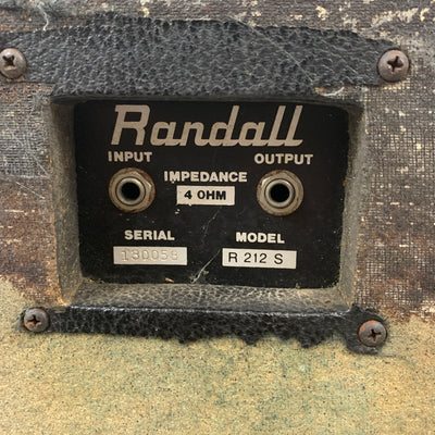 Vintage 1970s Randall R-212S Guitar Cabinet