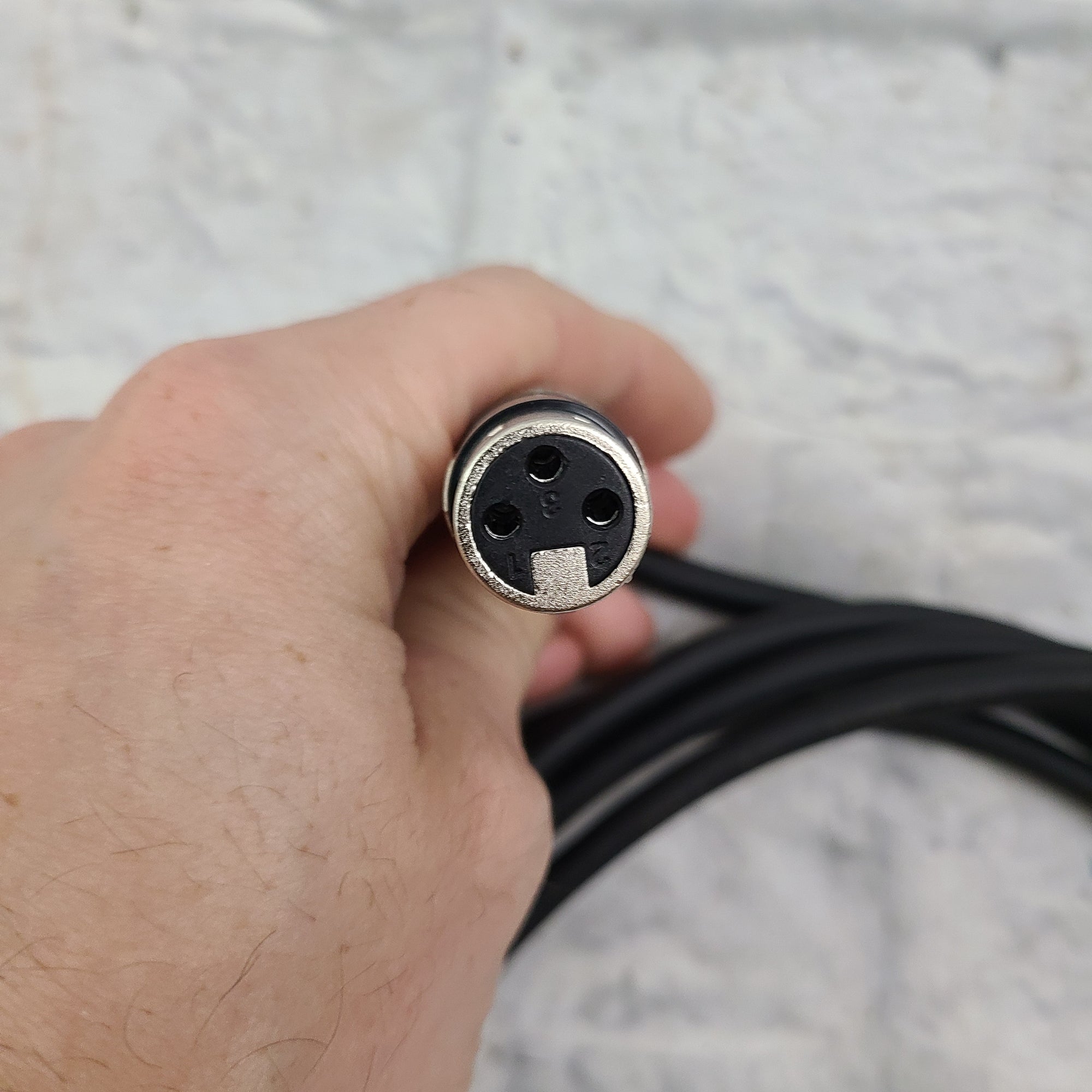 10ft XLR Female to Stereo 1/4 inch Cable