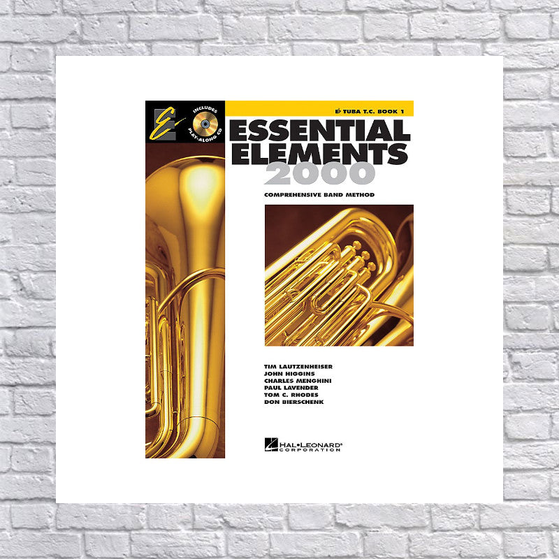 Hal Leonard Essential Elements 2000 E-Flat Tuba T.C. Book 1 Book/CD