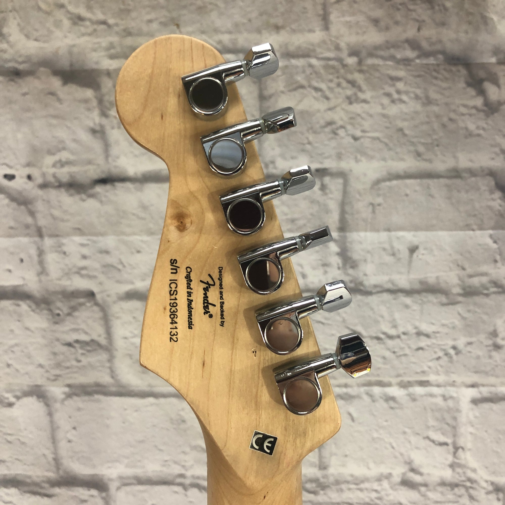 Squier Stratocaster Hard Tail Electric Guitar Ice Blue