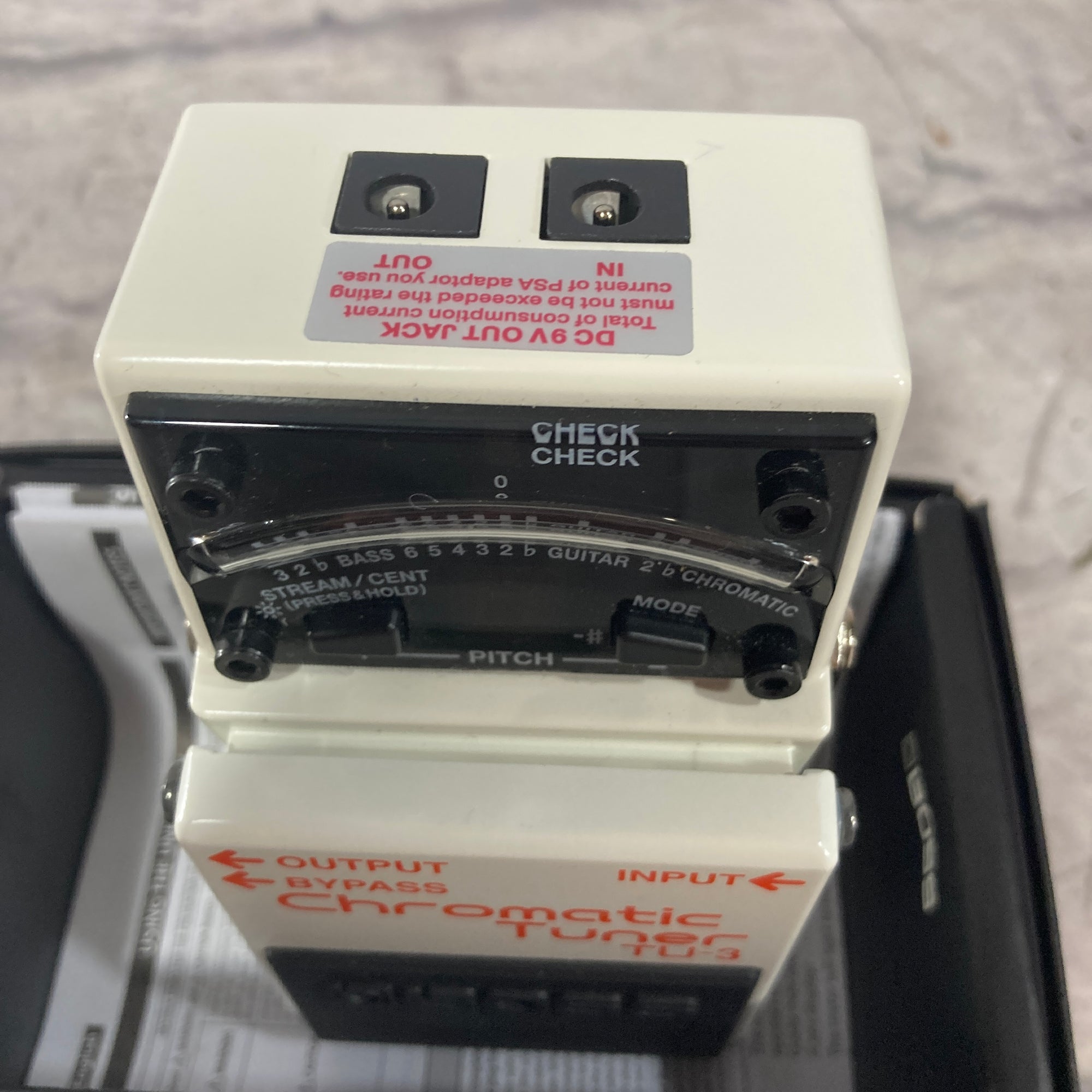 Boss Chromatic Tuner TU-3 Pedal
