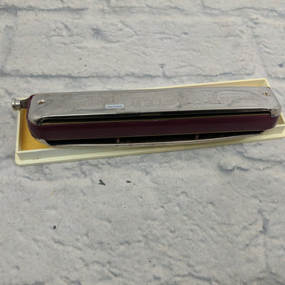 The Bandmaster De Luxe East German Chromatic Harmonica