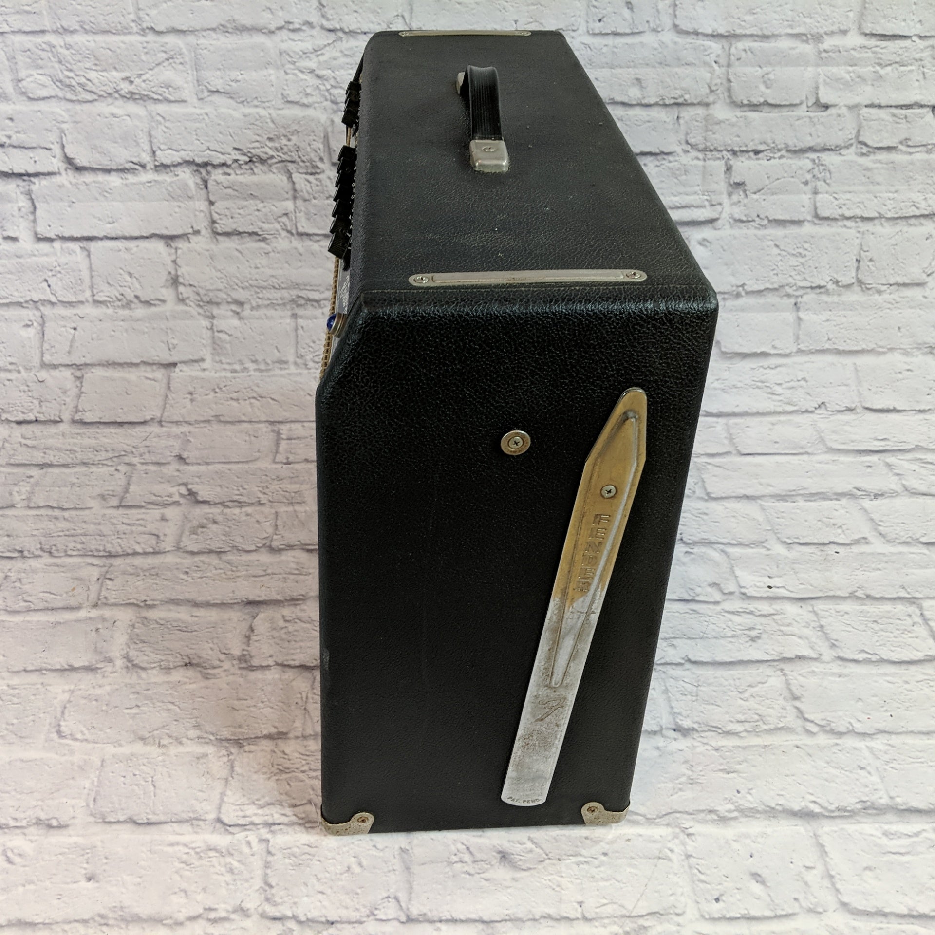 1967 Fender Twin Reverb Blackface Chart Code QD with Altec Lansing Speakers