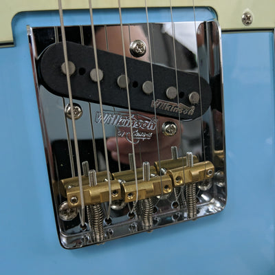 Vintage Reissued V75LB Laguna Blue Telecaster