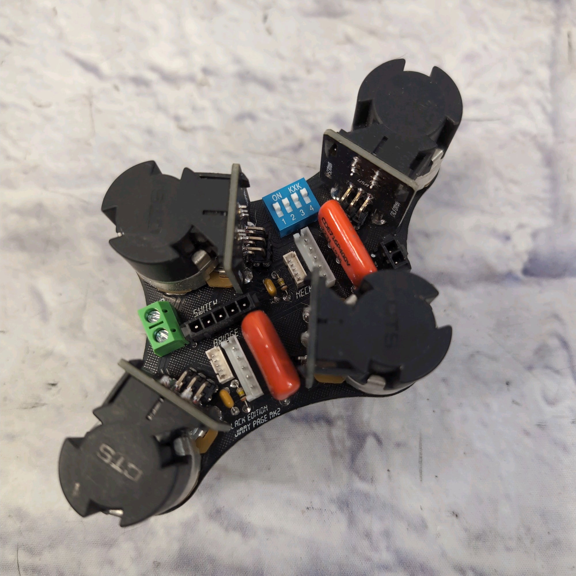 Scrinia Engineering Jimmy Page Black Edition Mk2 Gibson Les Paul Control Board