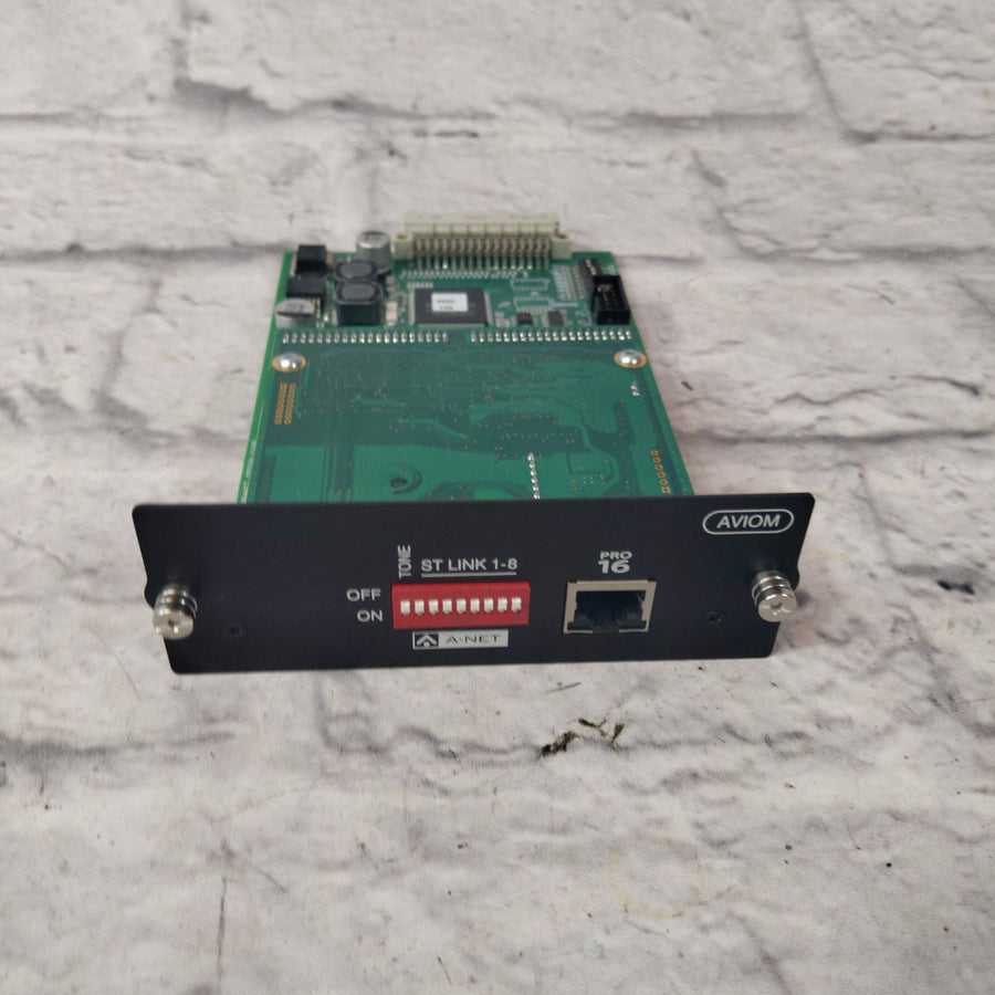 Aviom si A-Net Pro-16 Card for Soundcraft Si Digital Mixer