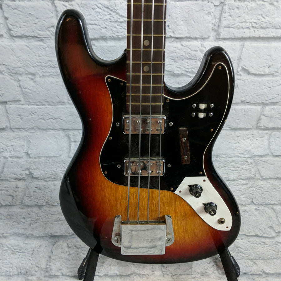 Vintage 1960s Kingston Bass MIJ Made in Japan 4 String Bass Guitar