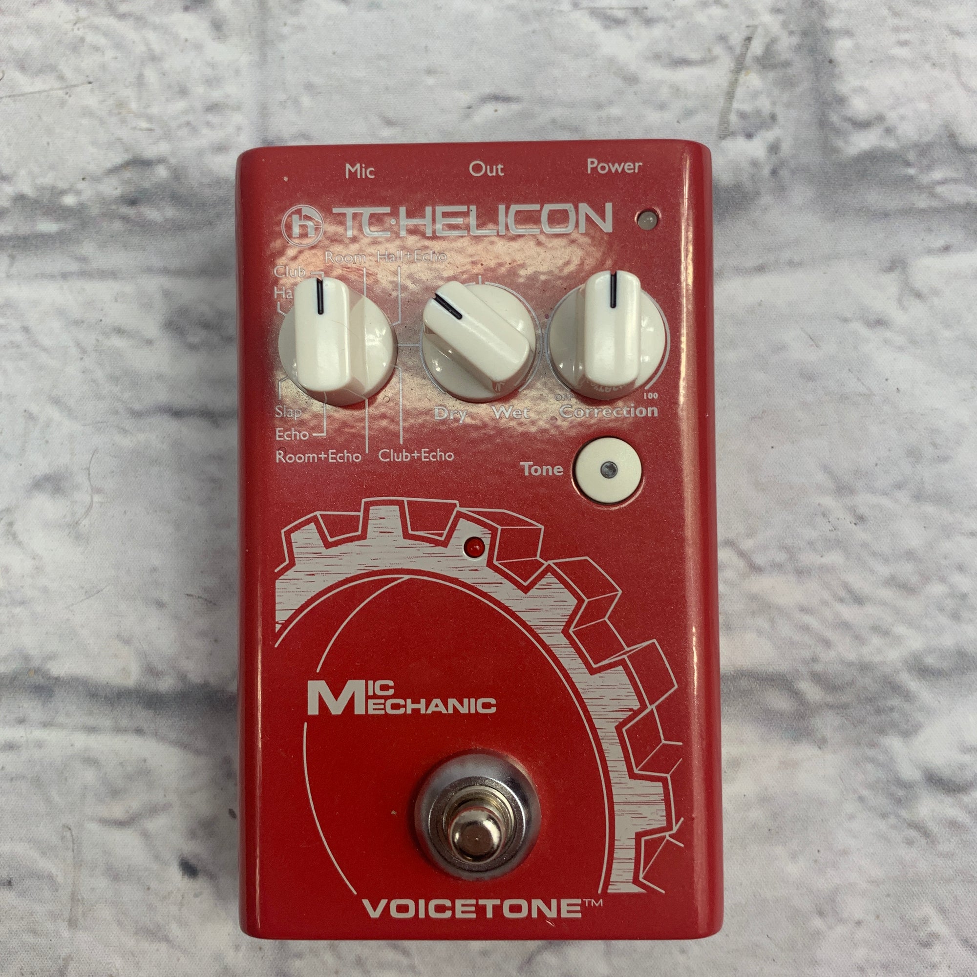 TC Helicon Mic Mechanic Vocal Effect Pedal
