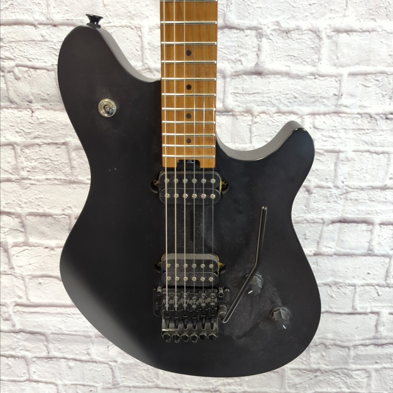 EVH Wolfgang Standard Matte Black with Roasted Maple Fretboard Electric Guitar