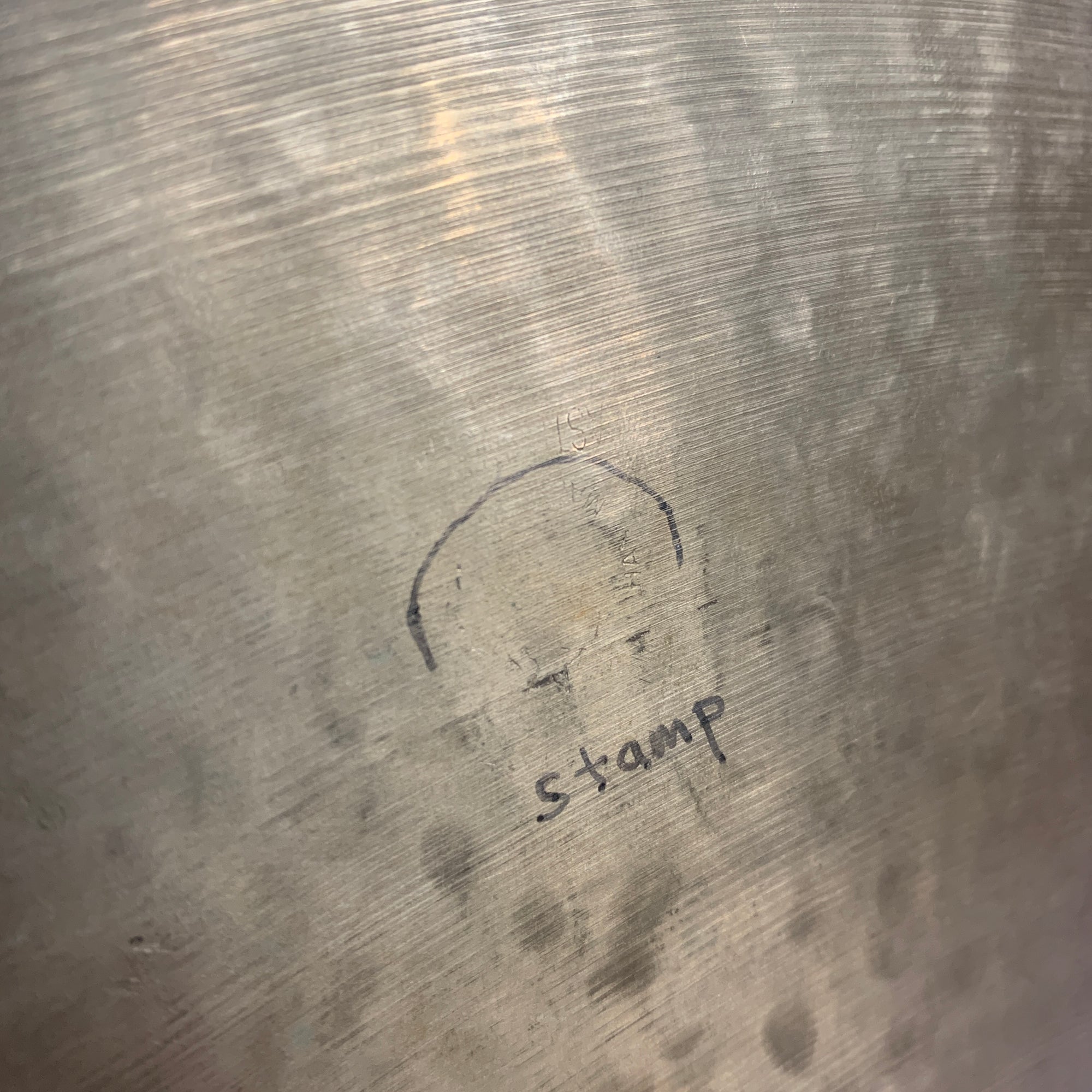 Paiste Prototype  24" CRACKED Ride Cymbal AS IS