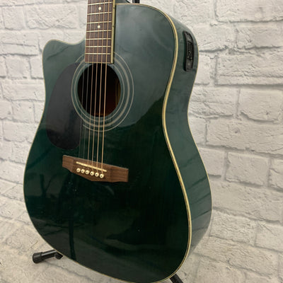 Hohner HW440 Left Handed Acoustic Guitar
