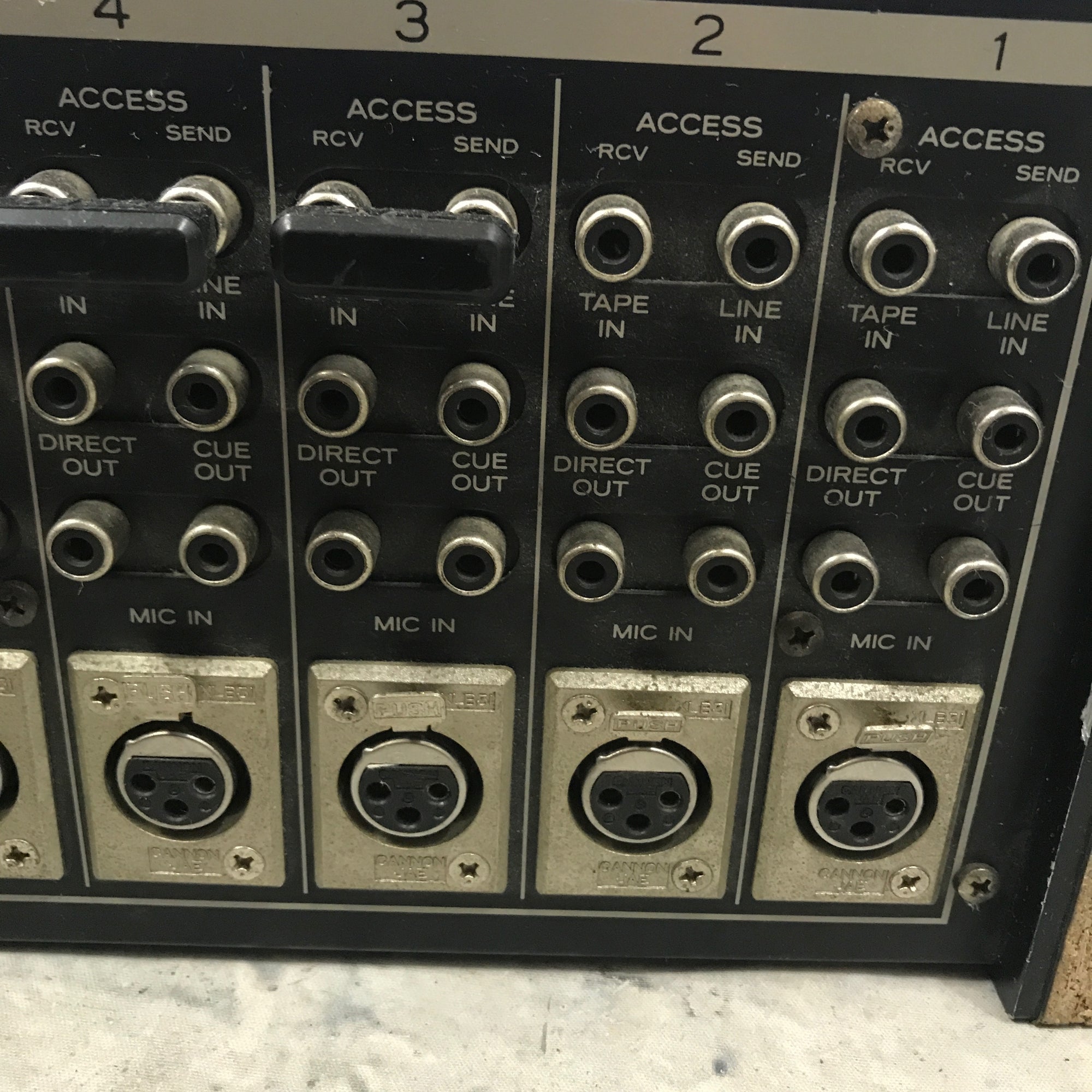 Vintage 1980 Tascam M-30 8-Channel Mixer