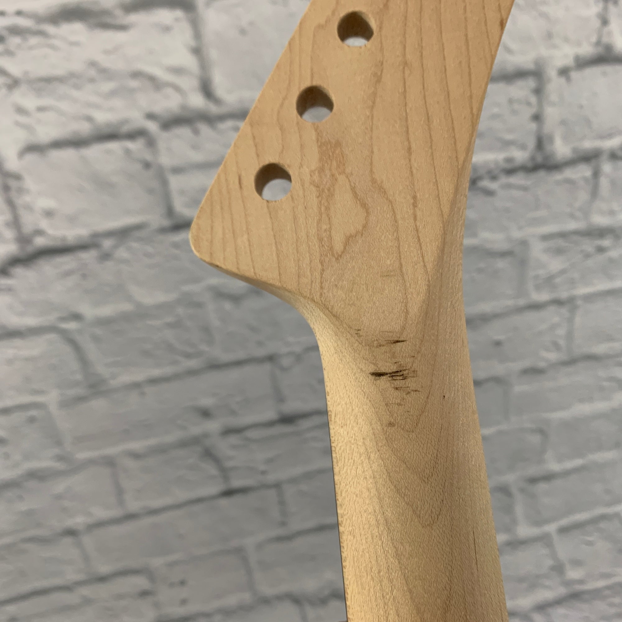 ReverseHeadstock ExplorerStyle Electric Guitar Neck Evolution Music