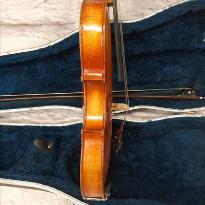 Vintage Lignatone Antonius Stradivarius Cremonensis  3/4 Violin (Czechoslovakia)