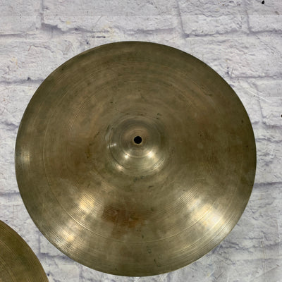 Zildjian Avedis 15 Hi Hat Cymbal Pair Double Stamped