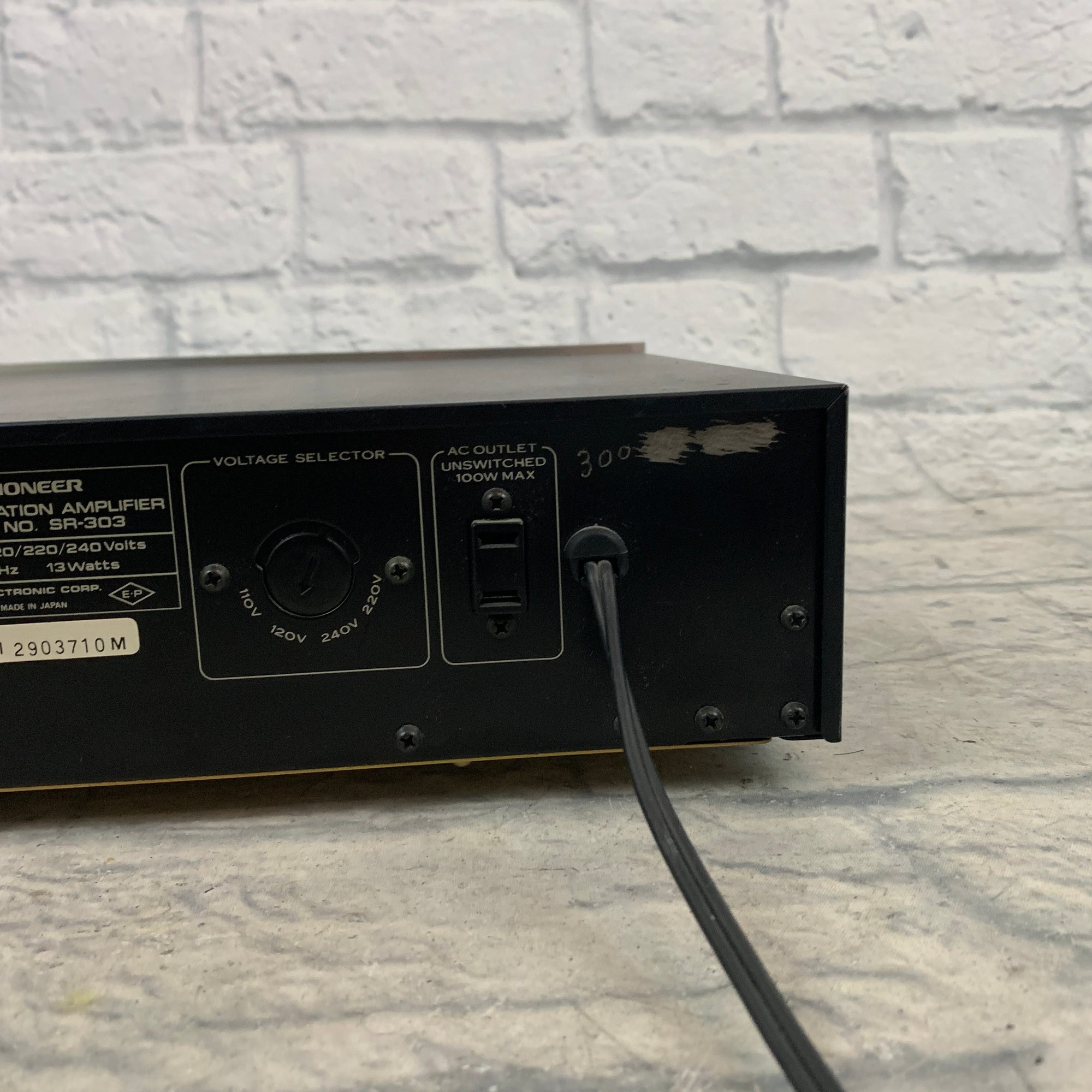 Pioneer SR-303 Reverberation Amplifier